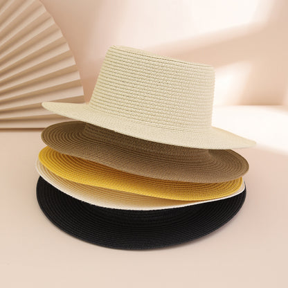 A Stylish And Versatile  Foldable Concave Sun Hat For Ladies