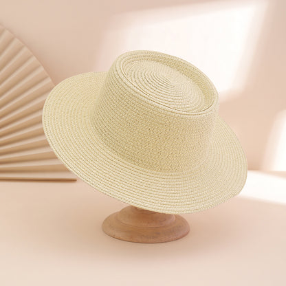 A Stylish And Versatile  Foldable Concave Sun Hat For Ladies