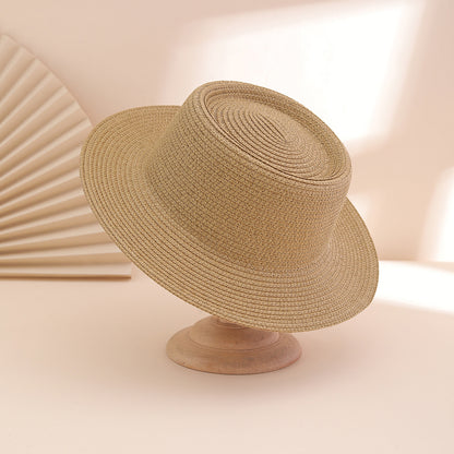 A Stylish And Versatile  Foldable Concave Sun Hat For Ladies