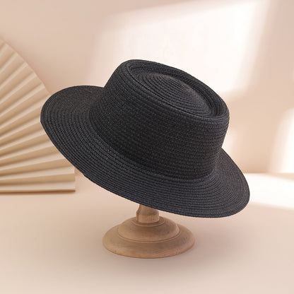 A Stylish And Versatile  Foldable Concave Sun Hat For Ladies